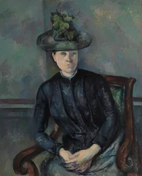 Madame Cézanne with Green Hat